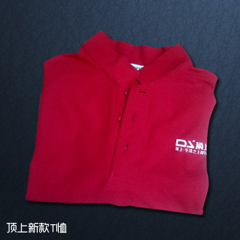 顶上集成吊顶顶上T恤（红）